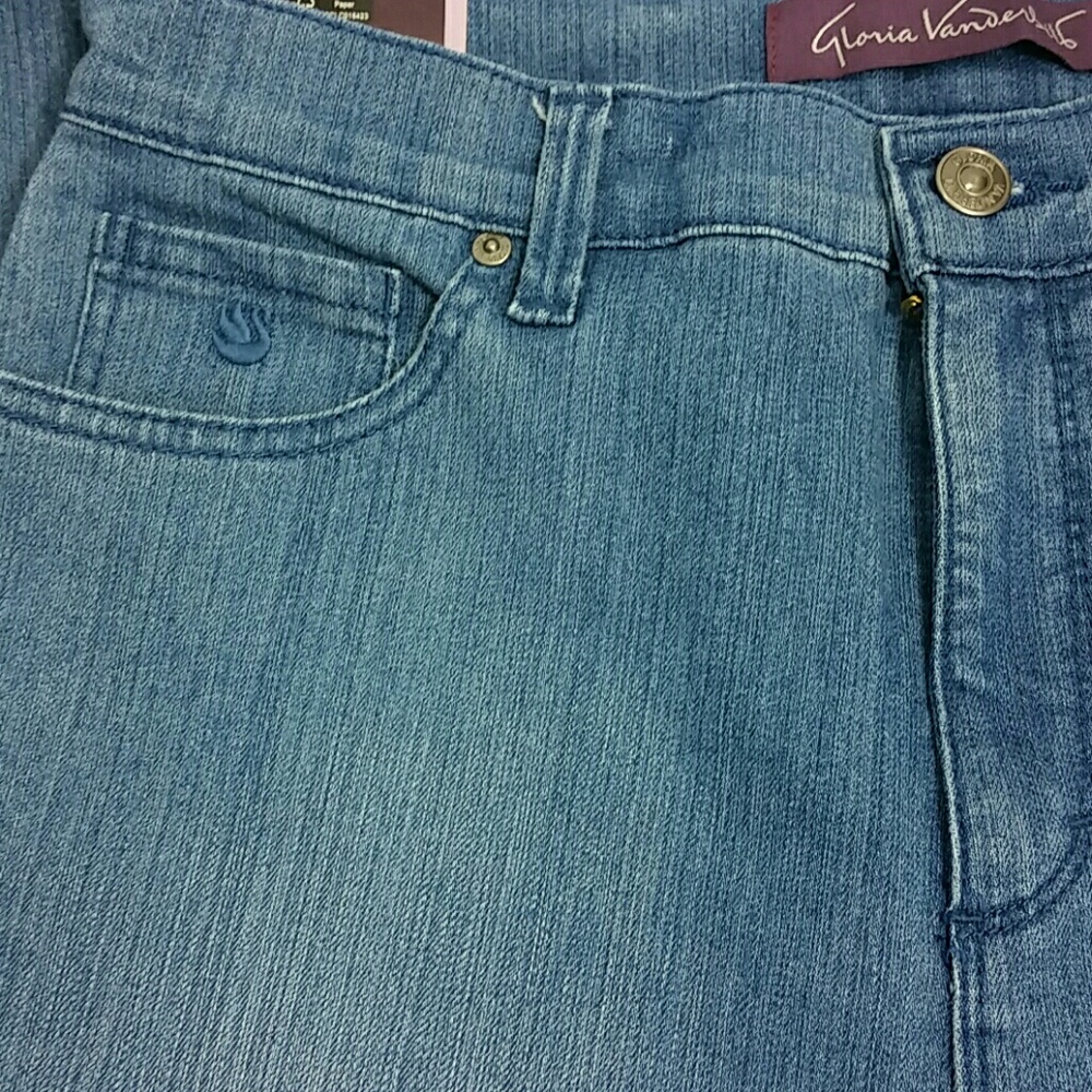 Gloria Vanderbilt Jeans High Waisted Blue Amanda - Picture 2 of 8